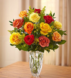 Marquis by Waterford - Premium Fall Roses Flower Power, Florist Davenport FL